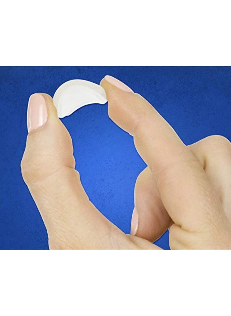 وسادات جل سيليكون ذاتية اللصق للأحذية - 12 وسادة شفافة، قابلة للغسل وإعادة الاستخدام، لحماية القدمين من الاحتكاك، مناسبة للأحذية ذات الكعب العالي، والأحذية المسطحة، والأحذية الرياضية، ومريحة. - Image 2